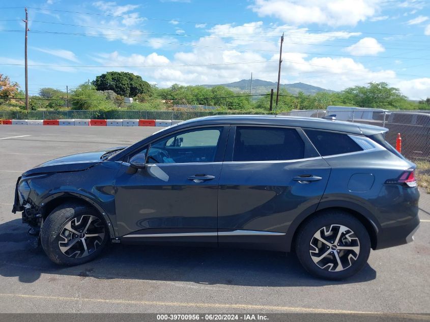 2024 Kia Sportage Ex VIN: 5XYK33DF8RG165155 Lot: 39700956