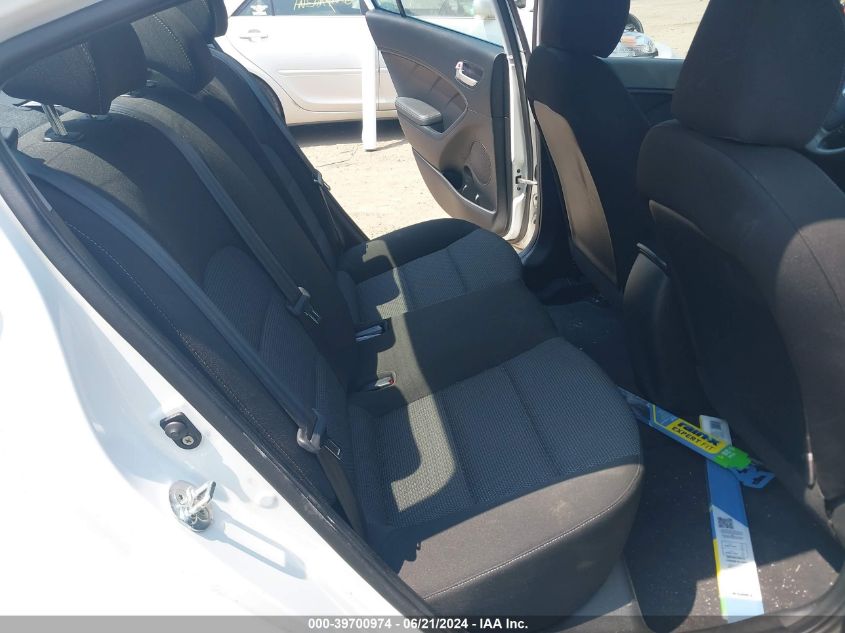 2017 Kia Forte Lx VIN: 3KPFK4A70HE100836 Lot: 39700974