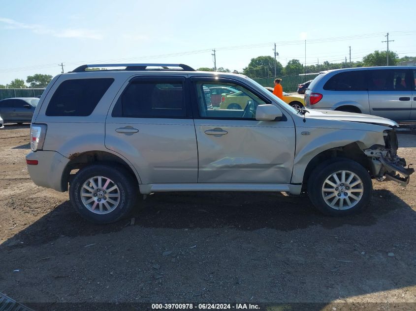 2009 Mercury Mariner Premier VIN: 4M2CU87769KJ15796 Lot: 39700978