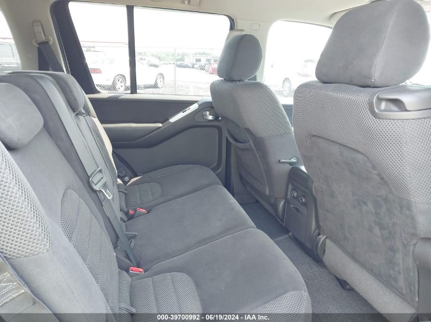 2008 Nissan Pathfinder Se VIN: 5N1AR18B88C649105 Lot: 39700992