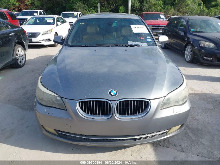 2010 BMW 528I VIN: WBANU5C55AC460802 Lot: 39700994