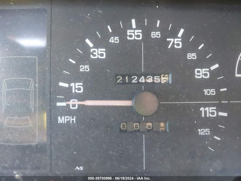 1988 Subaru Gl 4Wd VIN: JF2AN53B0JE412487 Lot: 39700998