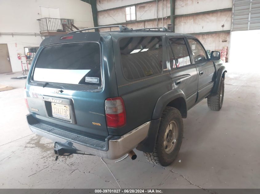 1997 Toyota 4Runner Sr5 V6 Limited VIN: JT3GN87R3V0018975 Lot: 39701027