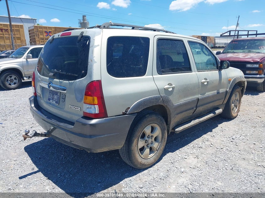2003 Mazda Tribute Es V6 VIN: 4F2CZ96103KM11740 Lot: 39701049