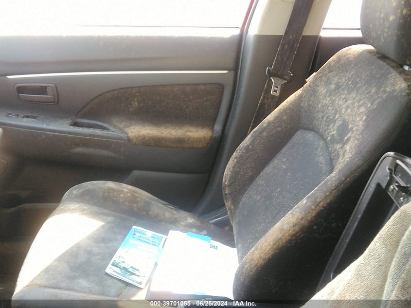 2012 Mitsubishi Outlander Sport Es VIN: JA4AP3AU5CZ011041 Lot: 39701055