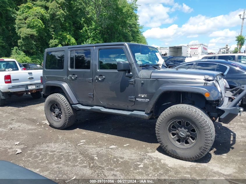 2016 Jeep Wrangler Unlimited Sahara VIN: 1C4BJWEG6GL298710 Lot: 39701056