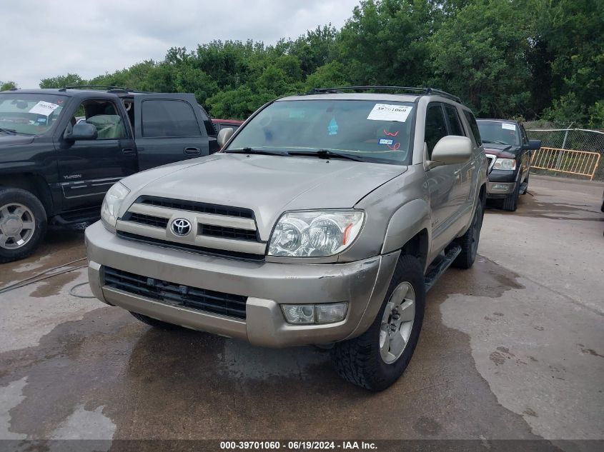 2004 Toyota 4Runner Limited V6 VIN: JTEZU17R140020099 Lot: 39701060