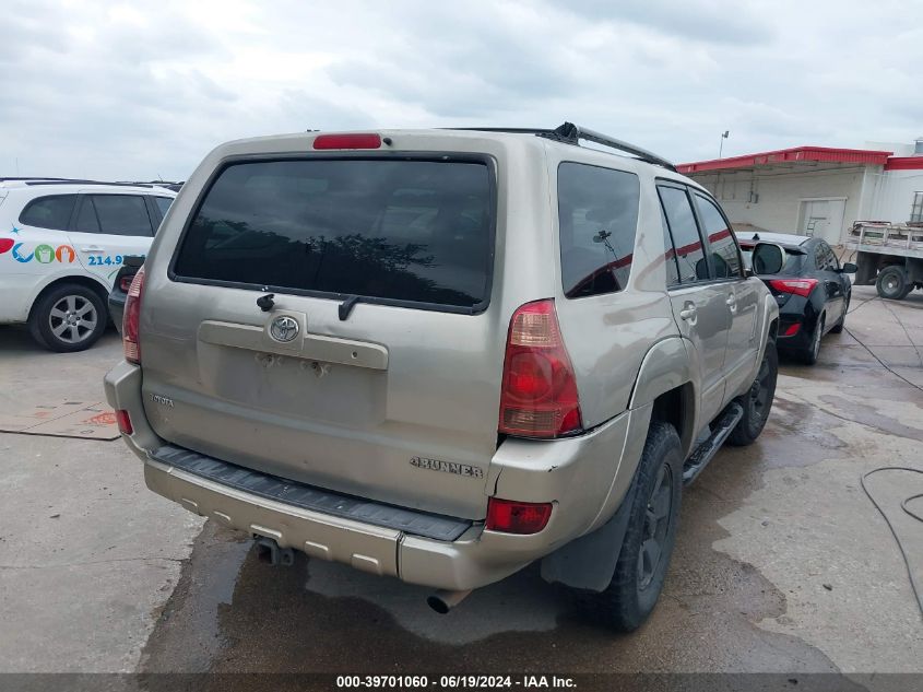 2004 Toyota 4Runner Limited V6 VIN: JTEZU17R140020099 Lot: 39701060