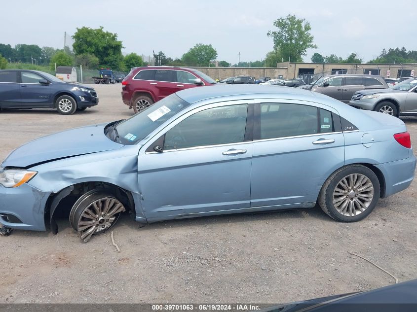 2012 Chrysler 200 Limited VIN: 1C3CCBCBXCN162923 Lot: 39701063