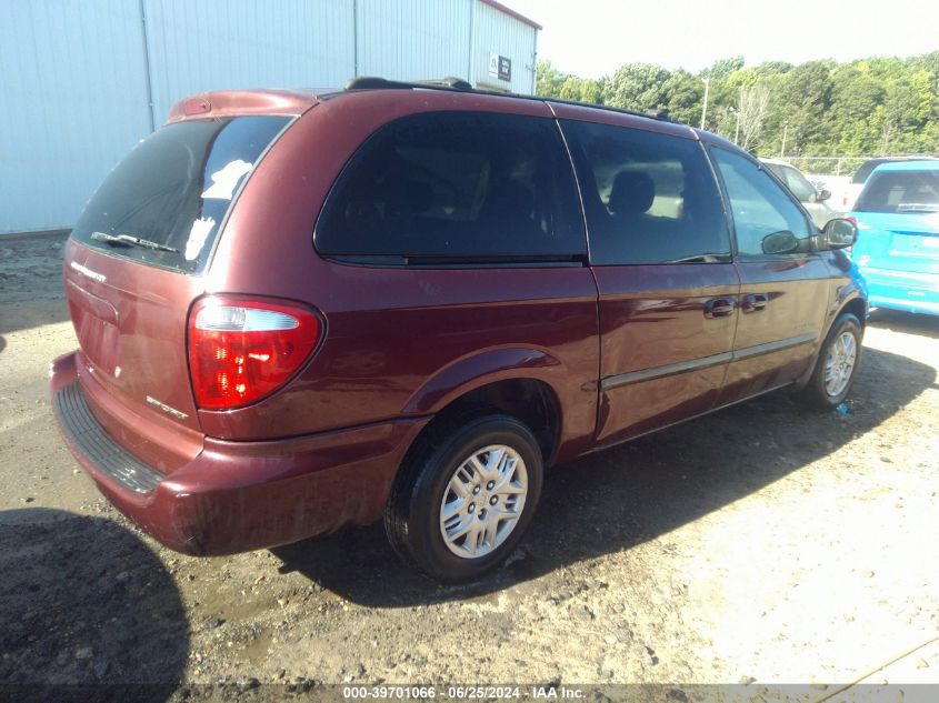 2001 Dodge Grand Caravan Sport VIN: 2B4GP44391R310173 Lot: 40315651