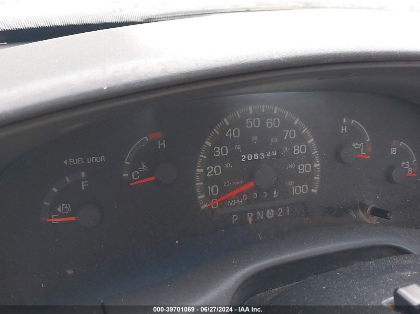 1997 Ford F-150 Lariat/Standard/Xl/Xlt VIN: 1FTDF17W0VND40341 Lot: 39701069