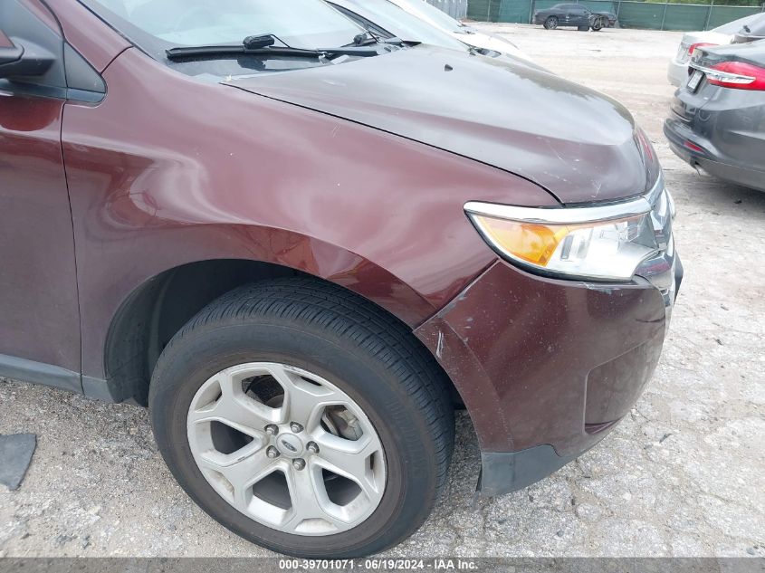 2012 Ford Edge Sel VIN: 2FMDK3JC8CBA90759 Lot: 39701071