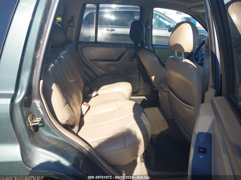 2001 Jeep Grand Cherokee Laredo VIN: 1J4GX48S11C556481 Lot: 39701072