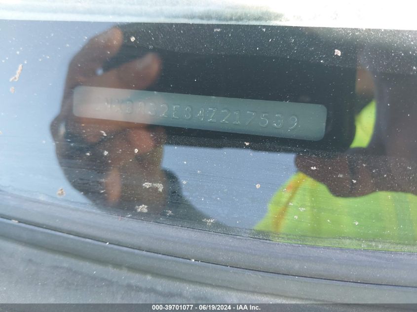 2004 Toyota Corolla Le VIN: 1NXBR32E84Z217539 Lot: 39701077