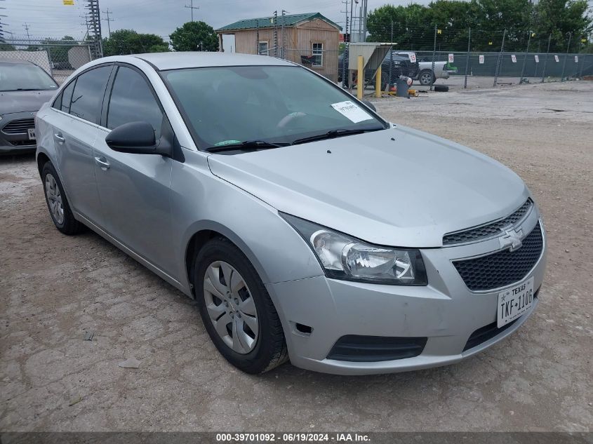 2012 Chevrolet Cruze Ls VIN: 1G1PC5SH3C7381675 Lot: 39701092