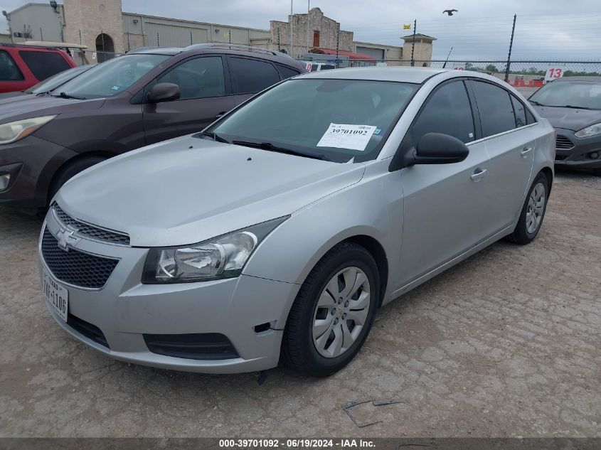 2012 Chevrolet Cruze Ls VIN: 1G1PC5SH3C7381675 Lot: 39701092