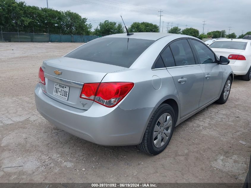 2012 Chevrolet Cruze Ls VIN: 1G1PC5SH3C7381675 Lot: 39701092