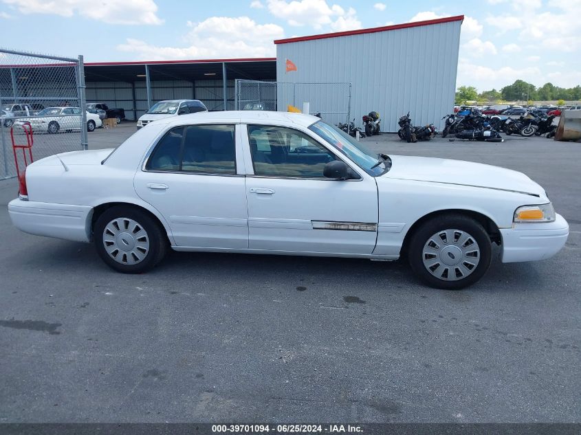 2008 Ford Crown Victoria Police/Police Interceptor VIN: 2FAFP71V88X145007 Lot: 39701094