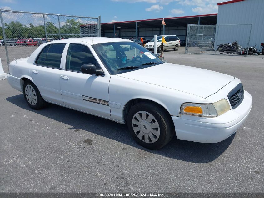 2008 Ford Crown Victoria Police/Police Interceptor VIN: 2FAFP71V88X145007 Lot: 39701094