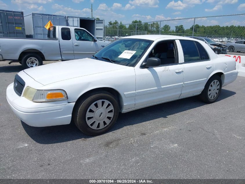 2008 Ford Crown Victoria Police/Police Interceptor VIN: 2FAFP71V88X145007 Lot: 39701094