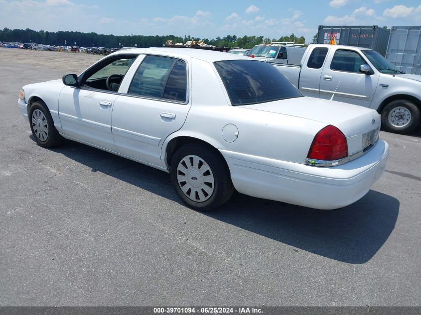 2008 Ford Crown Victoria Police/Police Interceptor VIN: 2FAFP71V88X145007 Lot: 39701094