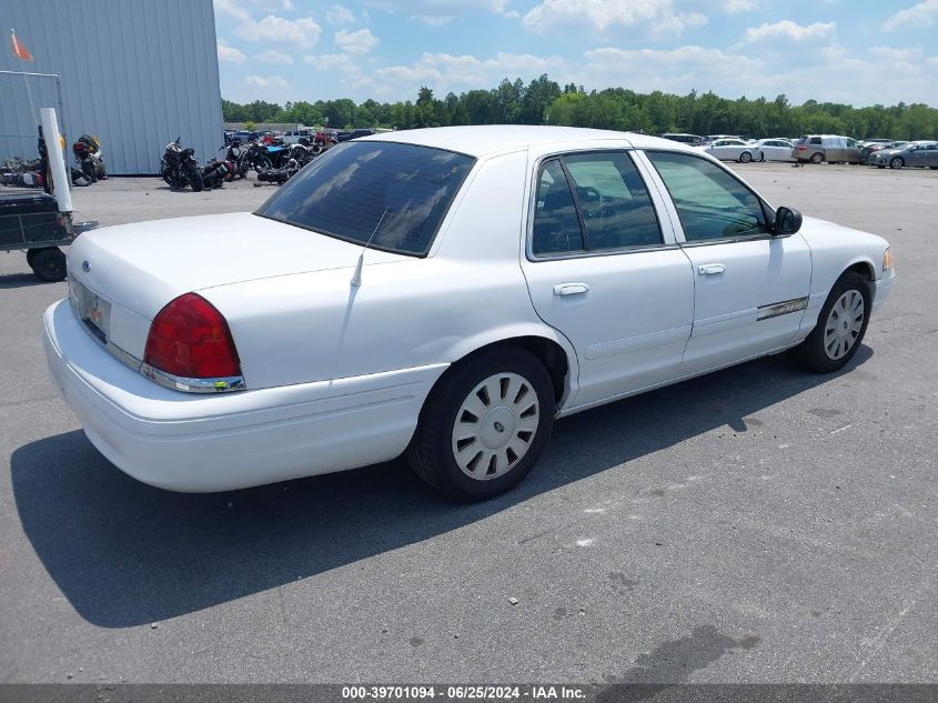 2008 Ford Crown Victoria Police/Police Interceptor VIN: 2FAFP71V88X145007 Lot: 39701094