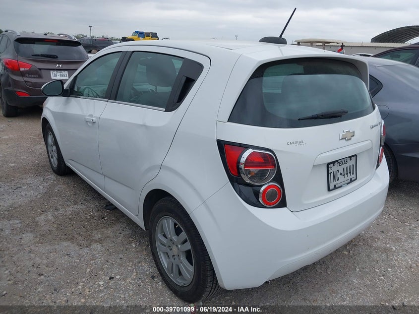2015 CHEVROLET SONIC LT AUTO - 1G1JC6SH7F4106702