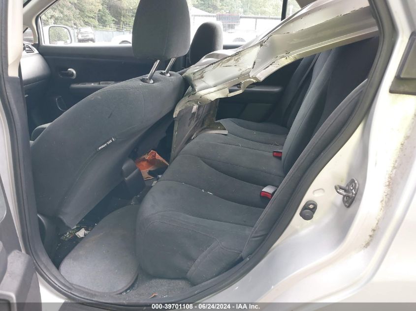 2010 Nissan Versa 1.8S VIN: 3N1BC1AP7AL431427 Lot: 39701108