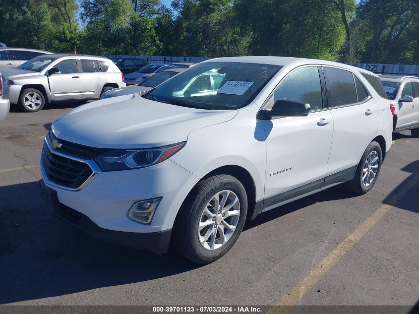 2019 Chevrolet Equinox Ls VIN: 3GNAXHEV2KS579465 Lot: 39701133