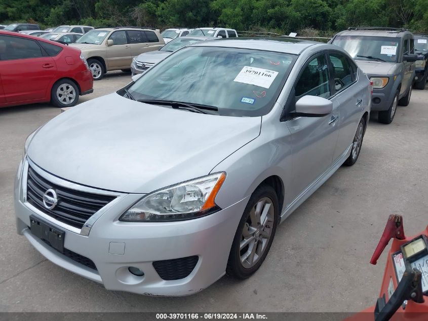 2013 Nissan Sentra Sr VIN: 3N1AB7AP4DL776985 Lot: 39701166