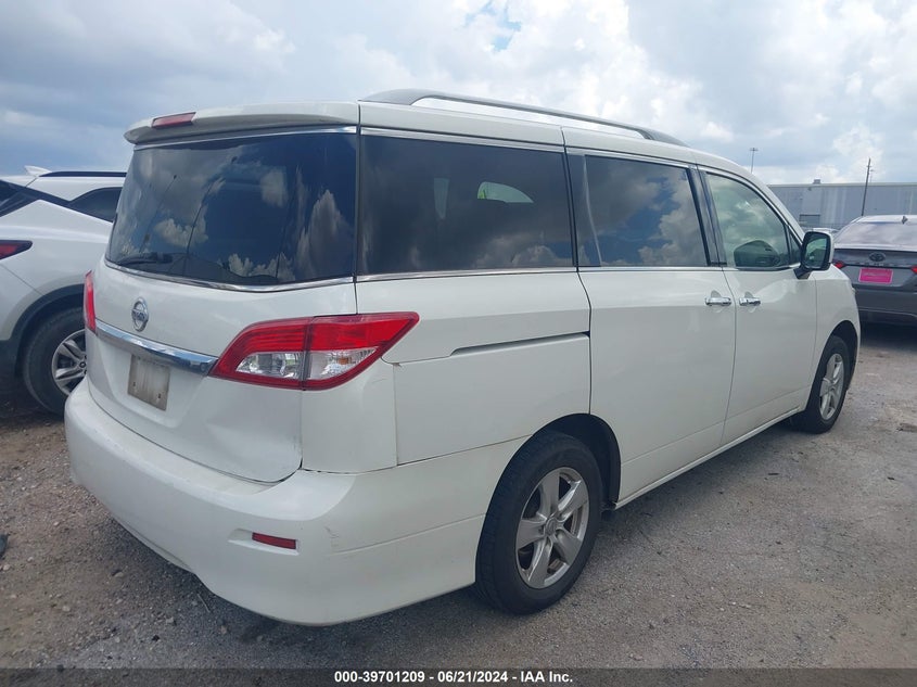 2016 Nissan Quest Platinum/S/Sl/Sv VIN: JN8AE2KP2G9154036 Lot: 39701209