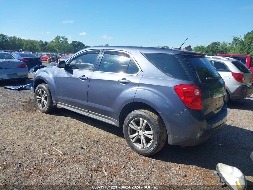 2013 CHEVROLET EQUINOX LS - 2GNALBEK6D6307372