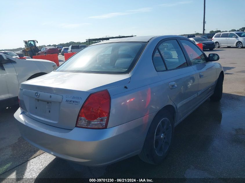 2004 Hyundai Elantra Gls/Gt VIN: KMHDN46D64U794095 Lot: 39701230