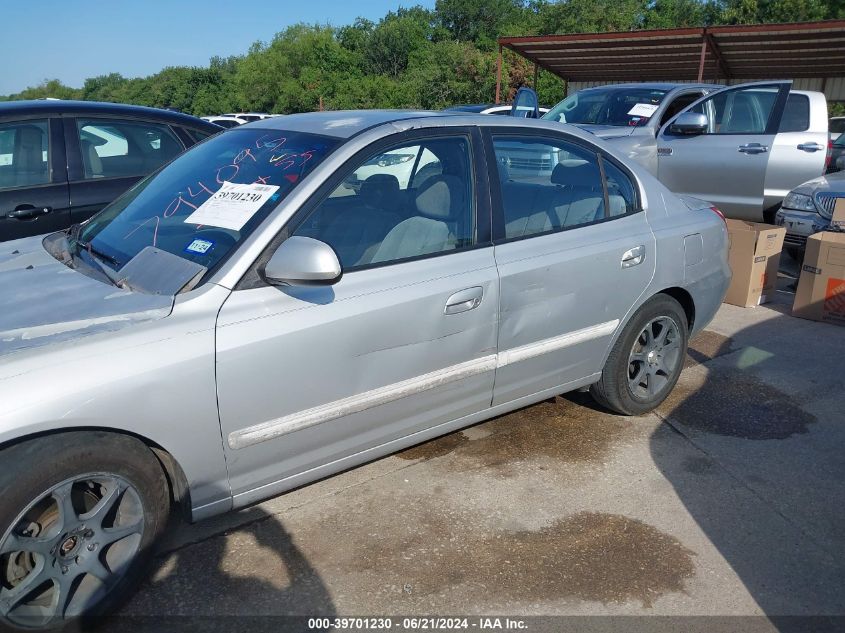 2004 Hyundai Elantra Gls/Gt VIN: KMHDN46D64U794095 Lot: 39701230