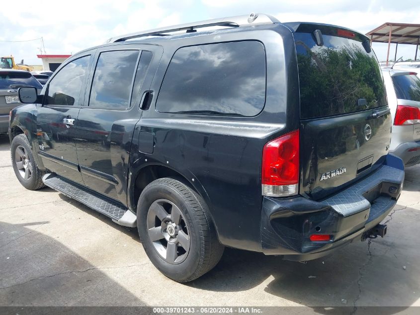 2008 Nissan Armada Se VIN: 5N1AA08D88N603944 Lot: 39701243