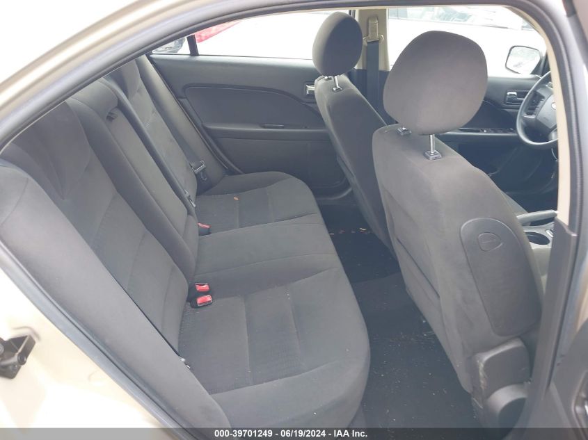 2007 Ford Fusion Se VIN: 3FAHP07Z27R278952 Lot: 39701249