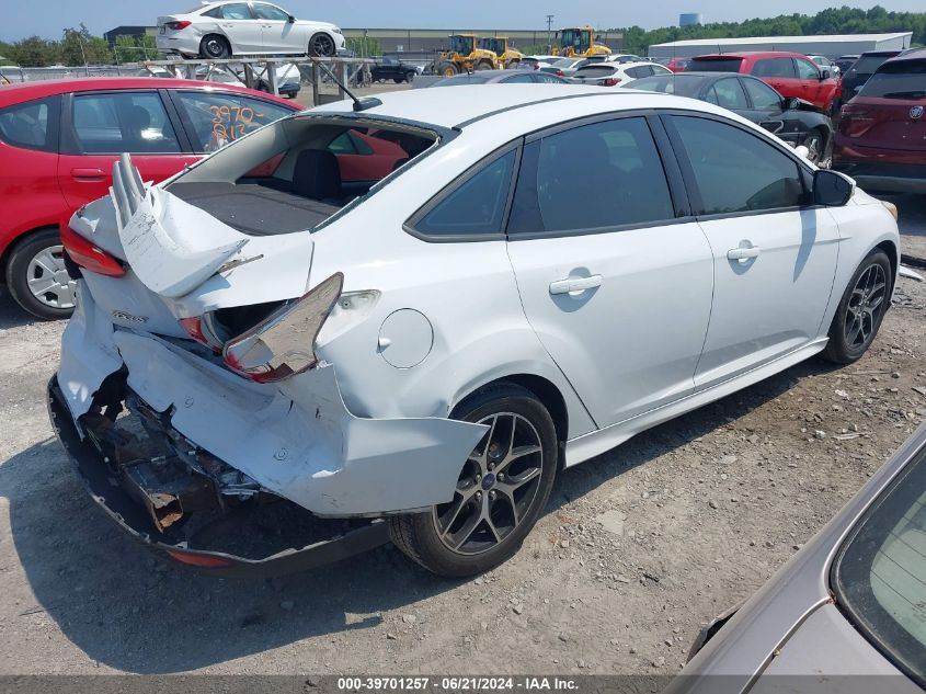 2015 Ford Focus Se VIN: 1FADP3F23FL384179 Lot: 39701257