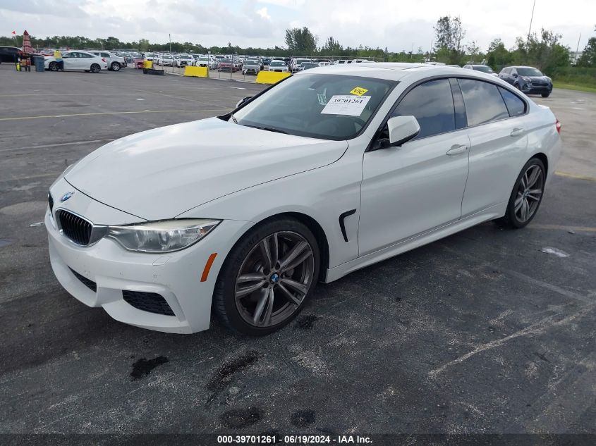 2015 BMW 435I Gran Coupe VIN: WBA4B1C59FD954902 Lot: 39701261