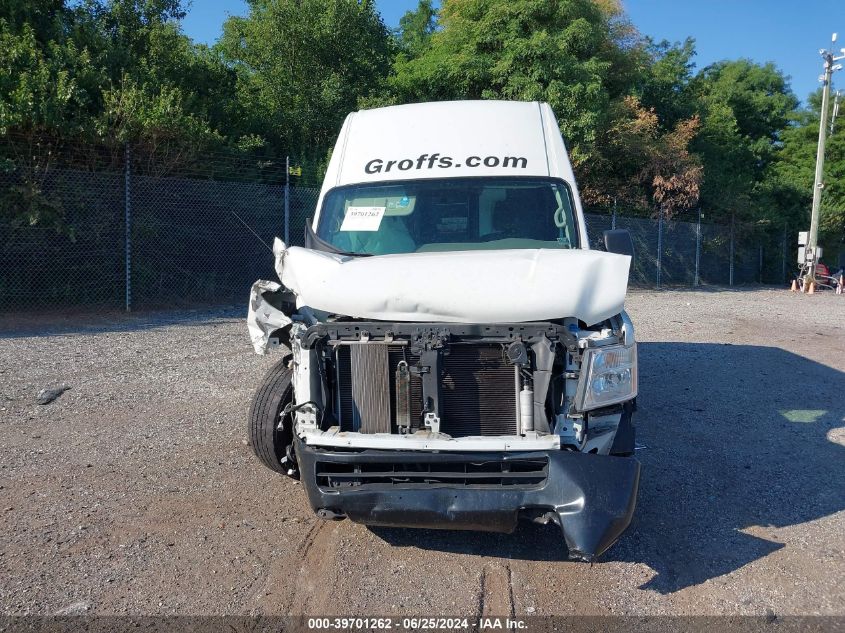 2018 Nissan Nv Cargo Nv2500 Hd S V6 VIN: 1N6BF0LY6JN807536 Lot: 39701262