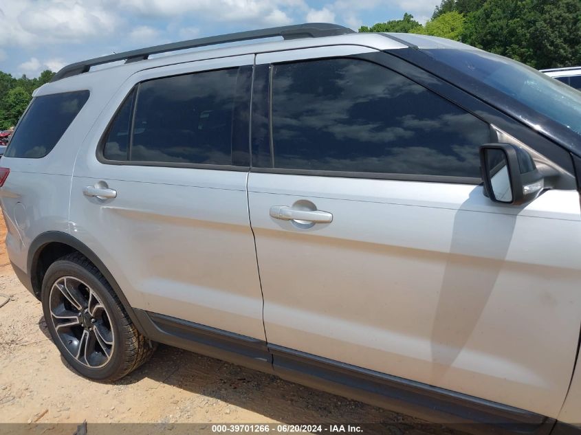 2015 Ford Explorer Sport VIN: 1FM5K8GT3FGB63994 Lot: 39701266