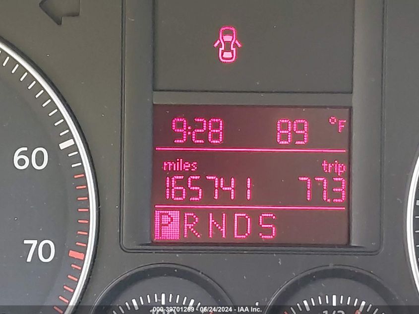 2009 Volkswagen Jetta S VIN: 3VWJZ71K79M155400 Lot: 39701269