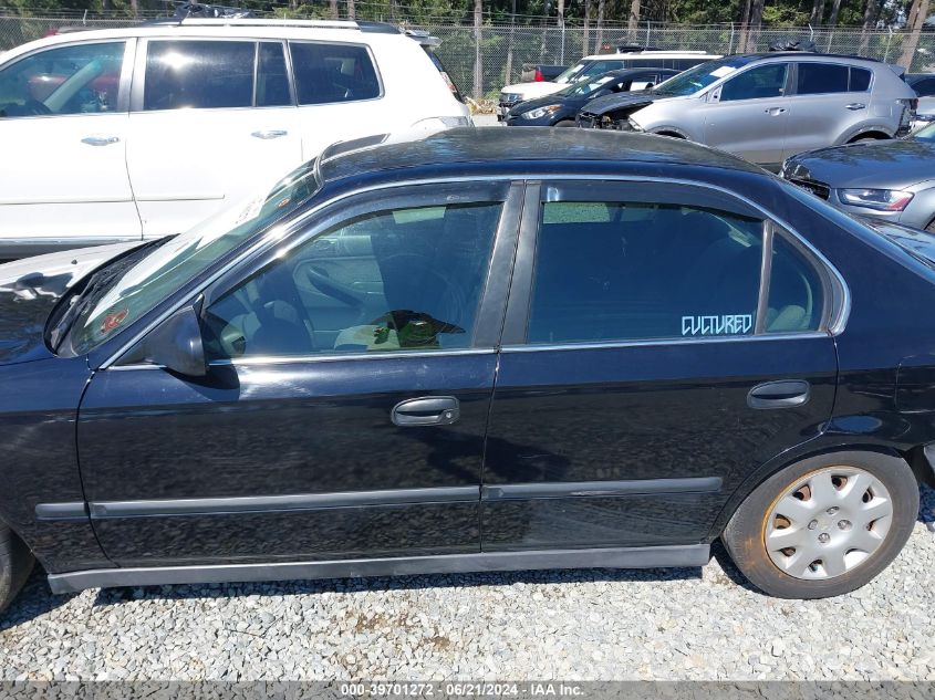 1999 Honda Civic Lx VIN: 2HGEJ6671XH550700 Lot: 39701272