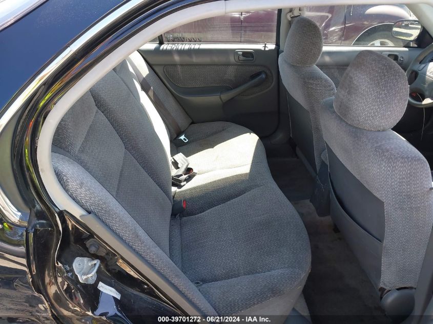 1999 Honda Civic Lx VIN: 2HGEJ6671XH550700 Lot: 39701272