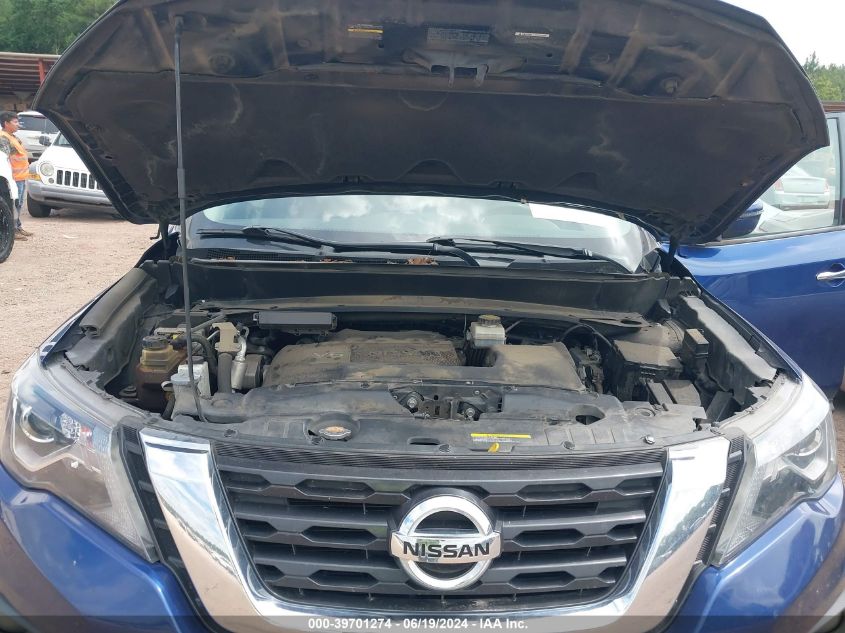 2018 Nissan Pathfinder Sv VIN: 5N1DR2MM2JC665381 Lot: 39701274