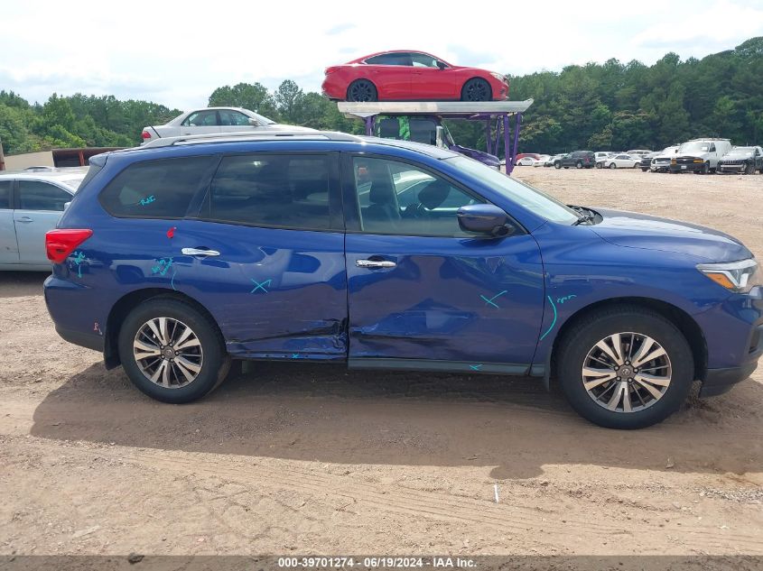 2018 Nissan Pathfinder Sv VIN: 5N1DR2MM2JC665381 Lot: 39701274