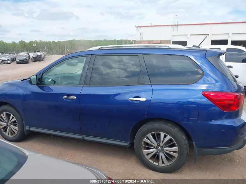 2018 Nissan Pathfinder Sv VIN: 5N1DR2MM2JC665381 Lot: 39701274