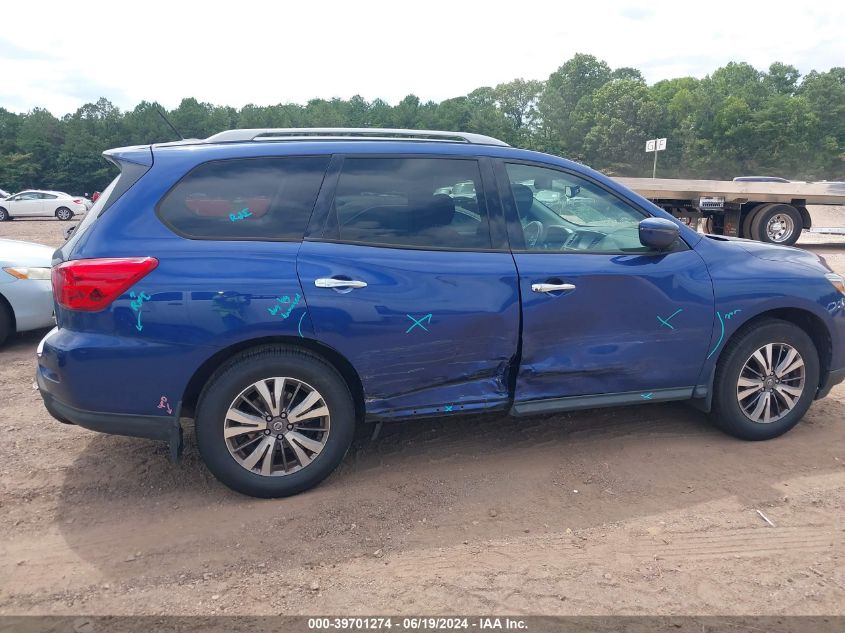 2018 Nissan Pathfinder Sv VIN: 5N1DR2MM2JC665381 Lot: 39701274