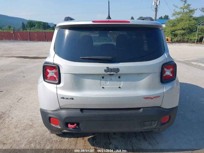 2016 Jeep Renegade Trailhawk VIN: ZACCJBCT9GPD74526 Lot: 39701287