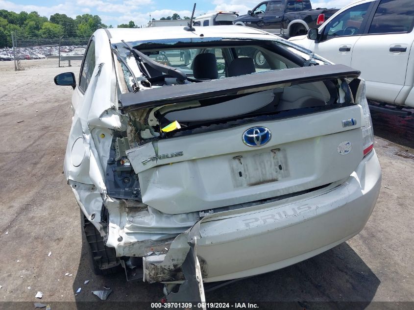 2011 Toyota Prius Two VIN: JTDKN3DU5B0297987 Lot: 39701309