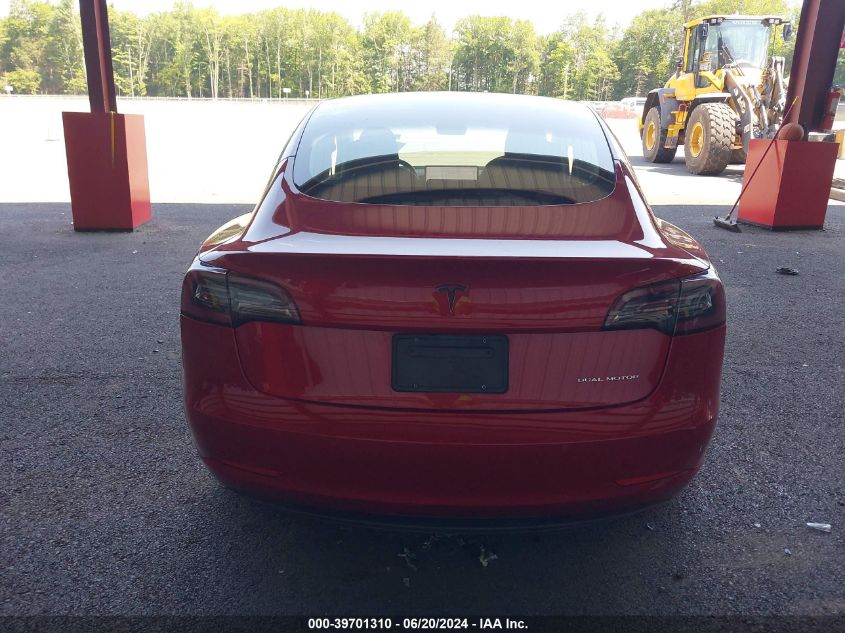 5YJ3E1EB9KF387201 2019 Tesla Model 3 Long Range/Performance